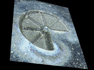 Topografie in Silizium